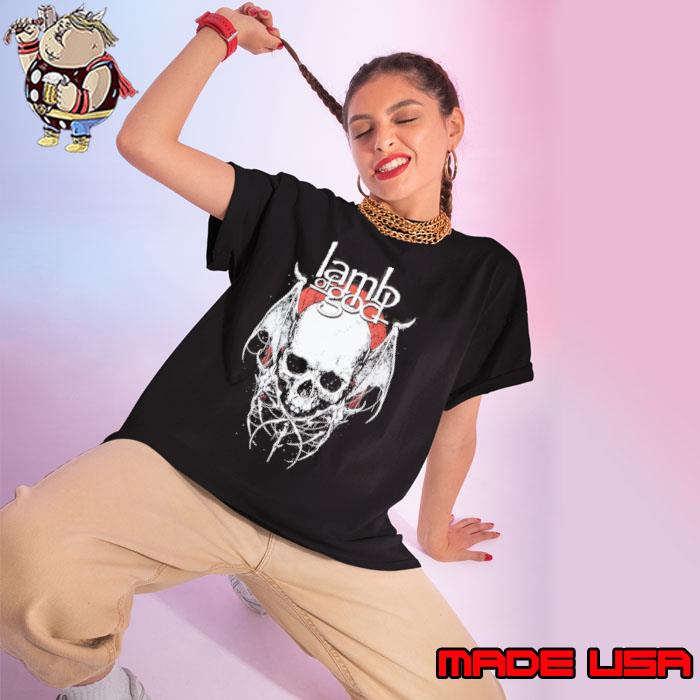 Lamb Of God Winged Skull Shirt