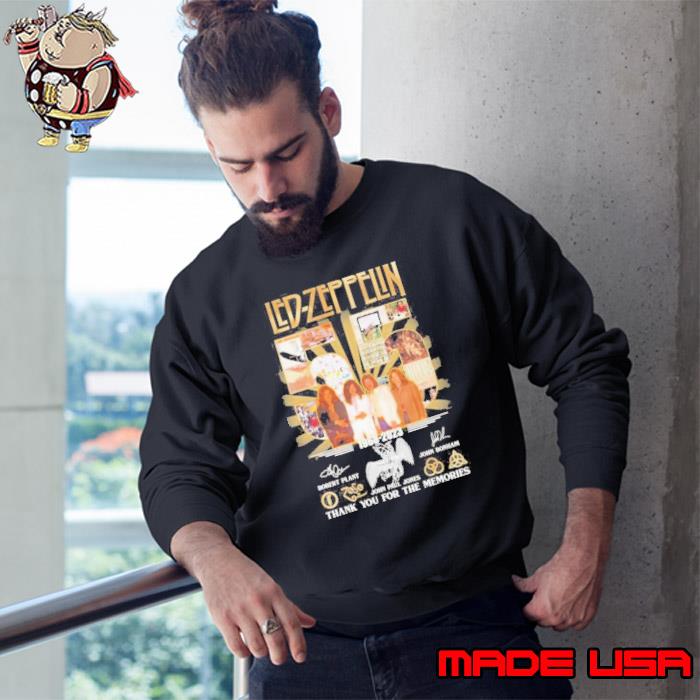 led Zeppelin 55 years of 1968 – 2023 thank you for the memories s Sweatshirt