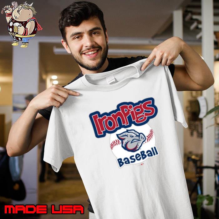 Lehigh Valley Ironpigs Baseball Shirt Unisex