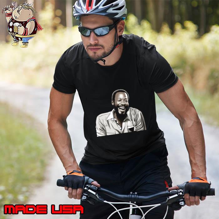 Marvin Gaye 1984 American R&B and soul singer and songwriter T-Shirt Unisex