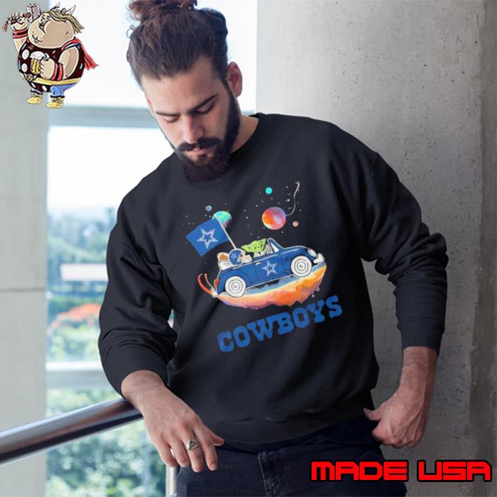 Master Yoda Driving Car Star Dallas Cowboys Football 2023 Shirt, hoodie,  sweater, long sleeve and tank top