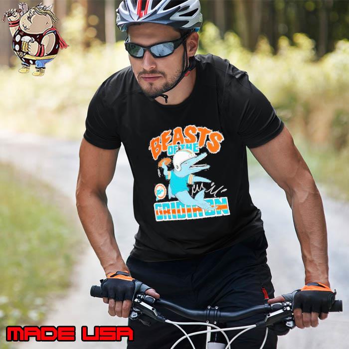 Miami Dolphins Monsters of the Gridiron Halloween Shirt Unisex