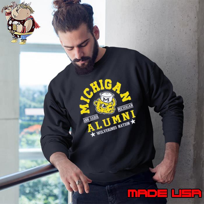 Michigan Alumni Ann Arbor Michigan Wolverines Nation Shirt
