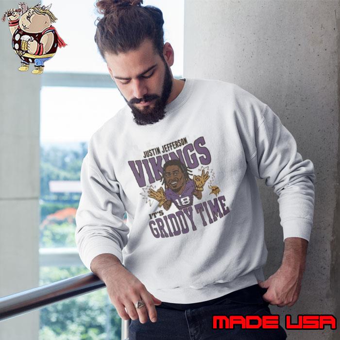 Official The Griddy Youth Justin Jefferson Minnesota Vikings shirt, hoodie,  sweater, long sleeve and tank top