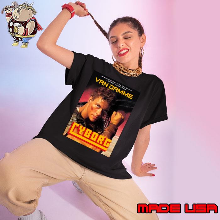 Music Retro Jean Claude Van Damme Christmas shirt