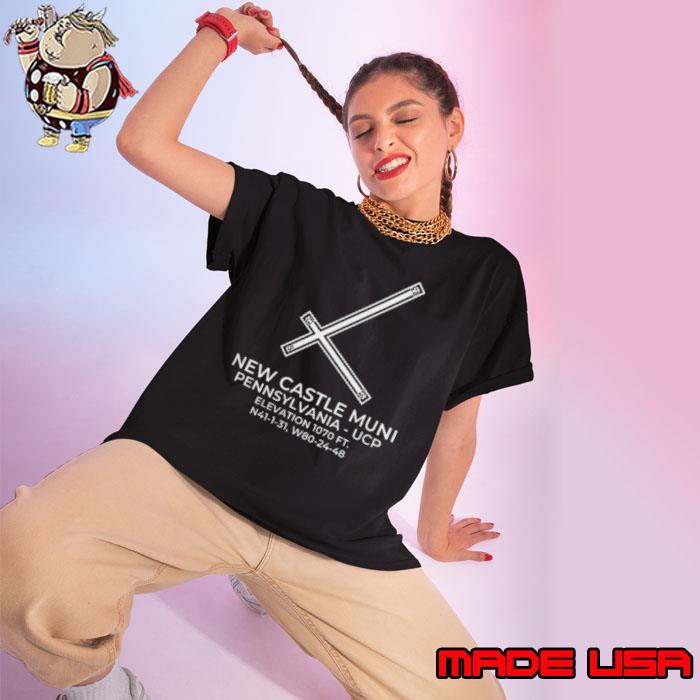 New Castle Muni In New Castle Pennsylvania Shirt Ladies tee