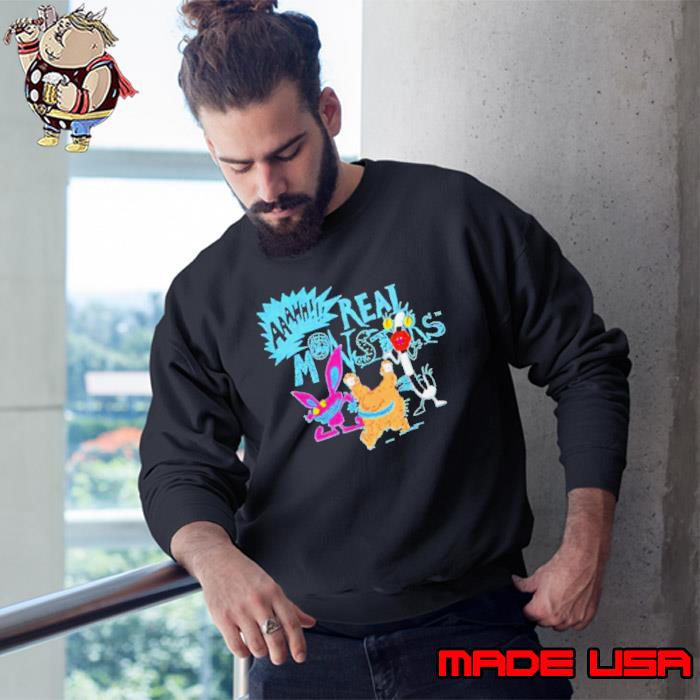 Nickelodeon Aaahh Real Monsters Characters shirt