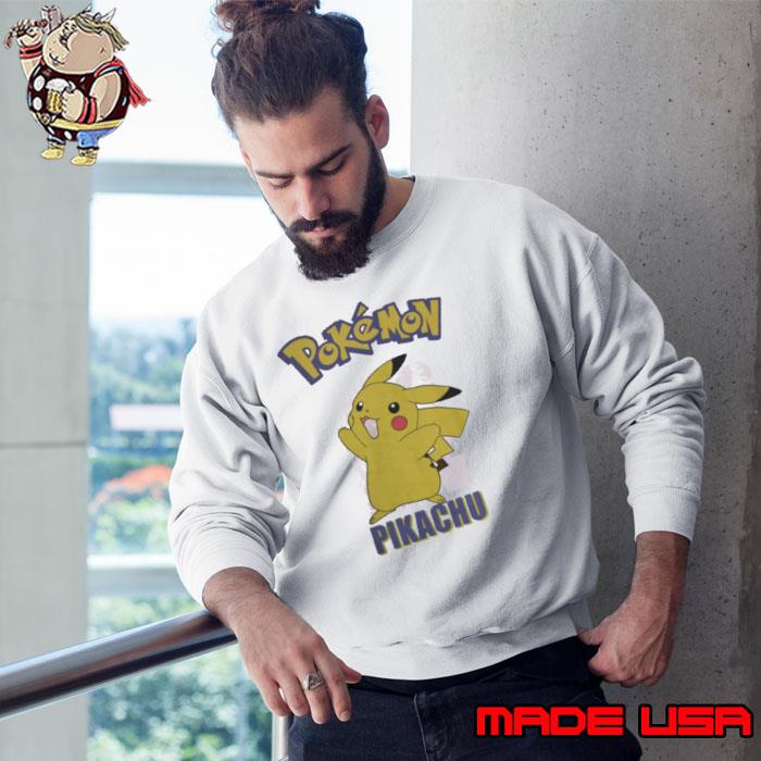 Pokemon mad engine Pikachu pose Shirt Sweatshirt