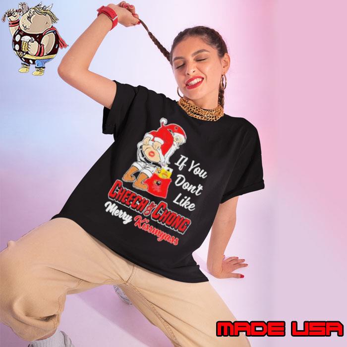 Santa Claus If You Don’t Like Cheech & Chong Merry Kissmyass 2023 s Ladies tee