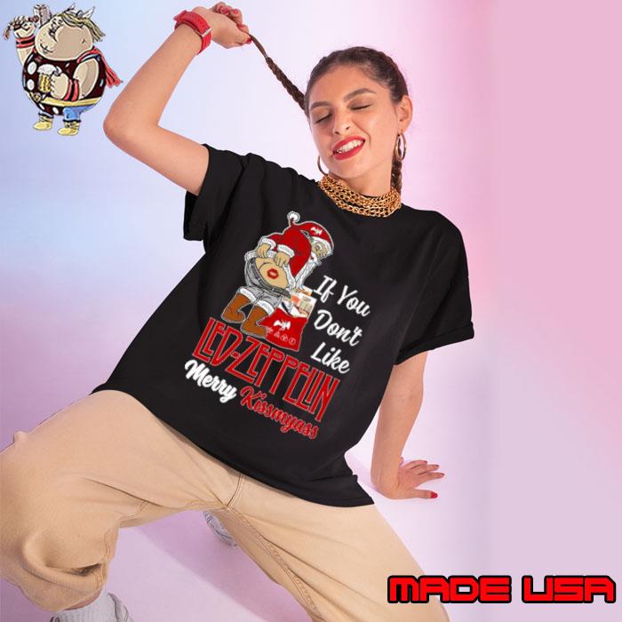 Santa Claus If You Don’t Like Led zeppelin Merry Kissmyass 2023 Shirt