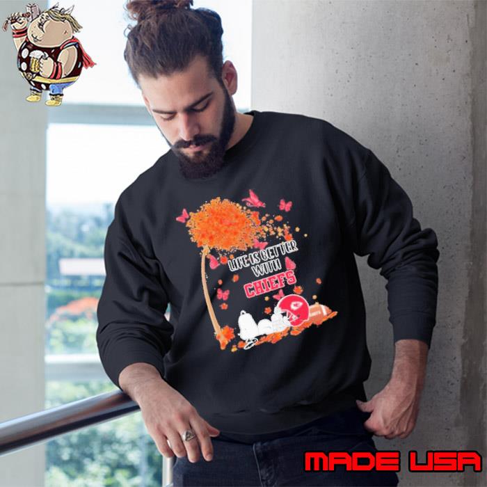 Chiefs Snoopy Make Me Drink shirt, hoodie, sweater, long sleeve and tank top