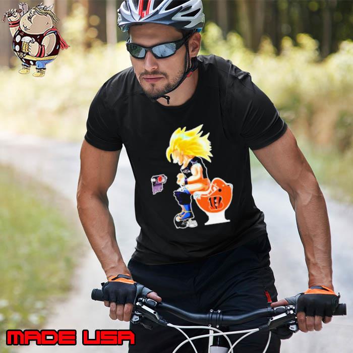 Son Goku Baltimore Ravens Shitting On Toilet Cincinnati Bengals And Other Teams 2023 s Unisex