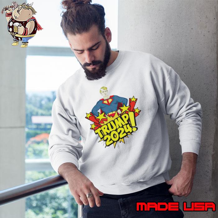 Super Man Trump 2024 s Sweatshirt