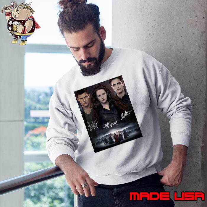 The Twilight Saga Breaking Dawn Signature Twilight Movie T-Shirt Sweatshirt