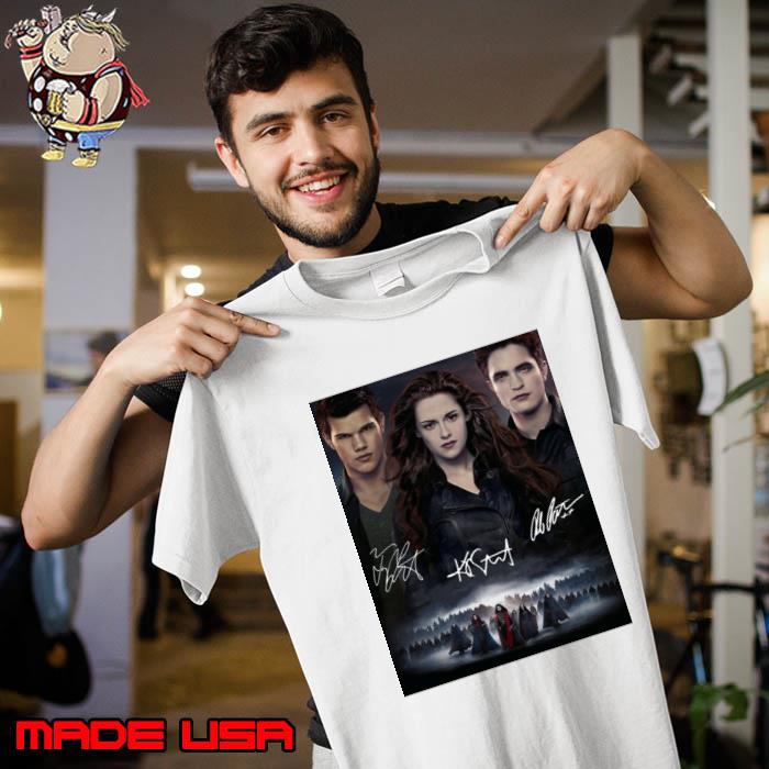 The Twilight Saga Breaking Dawn Signature Twilight Movie T-Shirt Unisex