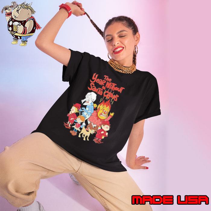 The Year Without A Santa Claus Holiday Christmas 2023 Shirt Ladies tee