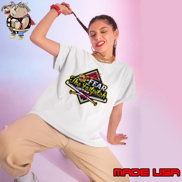 USSSA Maryland Fast Pitch Fear the Fastpitch 2023 logo shirt