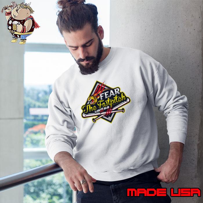 USSSA Maryland Fast Pitch Fear the Fastpitch 2023 logo s Sweatshirt