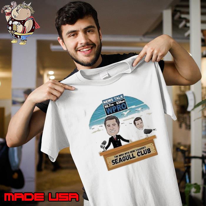 Wpro Gene The News With Gene Valicenti Seagull Club Shirt Unisex