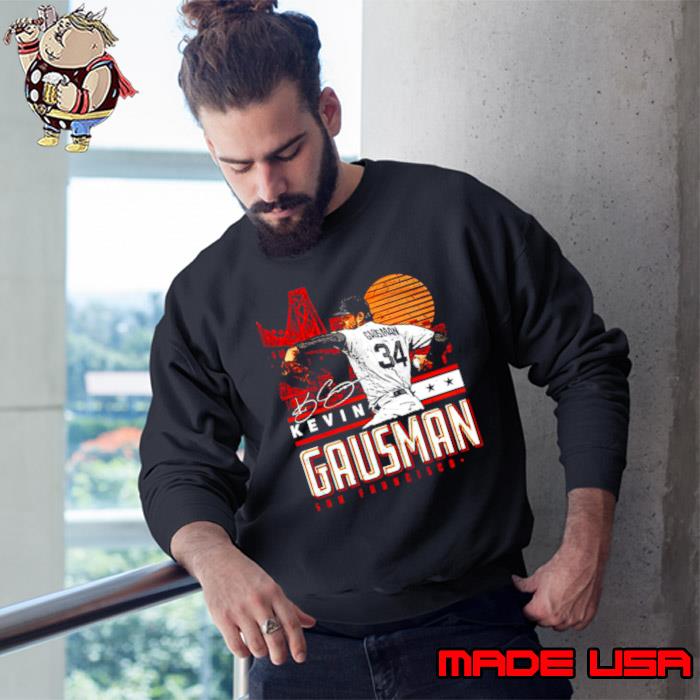 34 Kevin Gausman San Francisco Giants Signature shirt