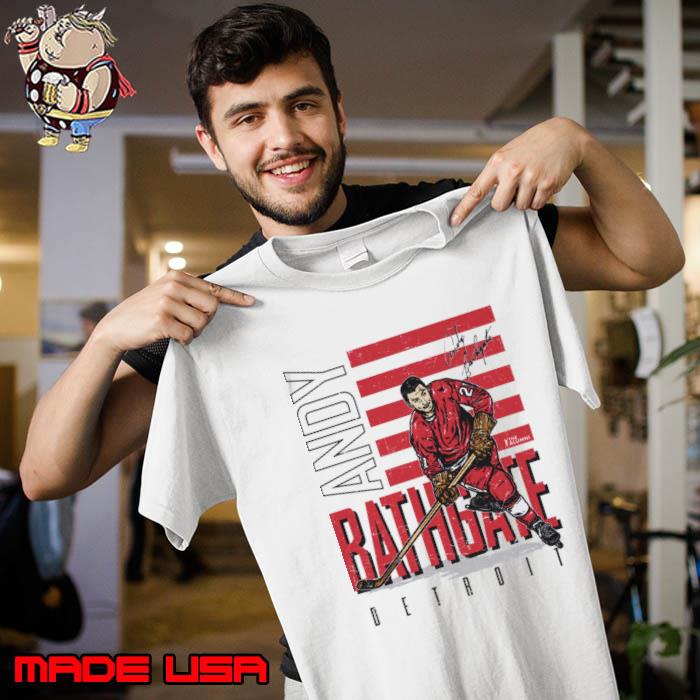 Andy Bathgate Detroit Homage Signature Canadian professional ice hockey right wing T-Shirt Unisex
