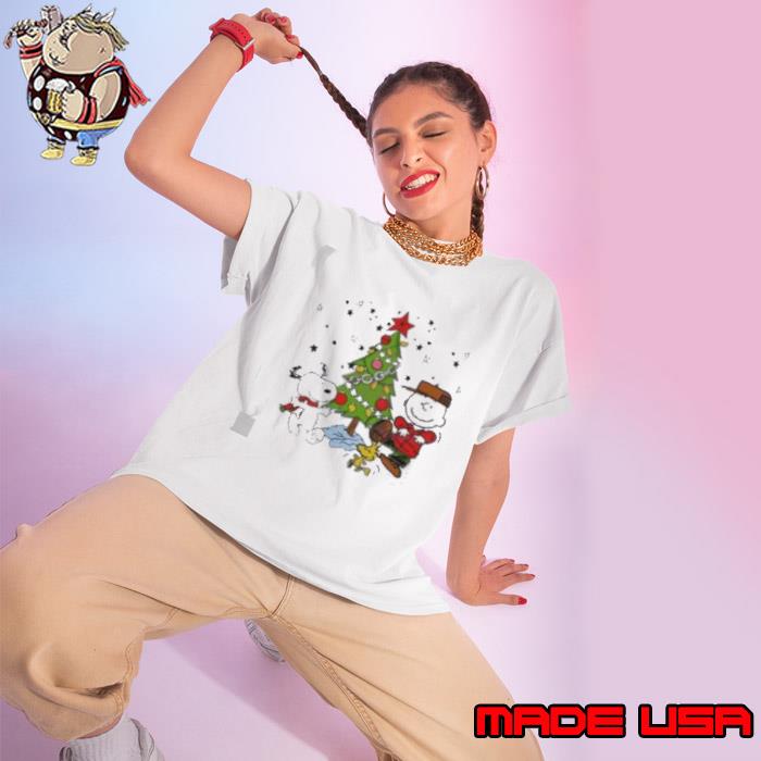 Charlie Brown And The Snoopy Christmas Tree Shirt