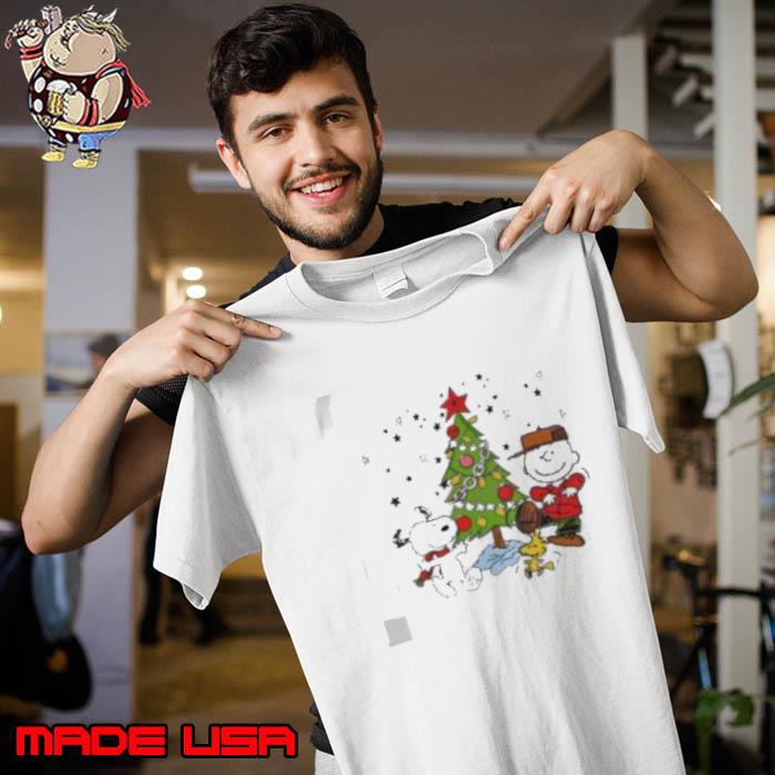 Charlie Brown And The Snoopy Christmas Tree Shirt Unisex
