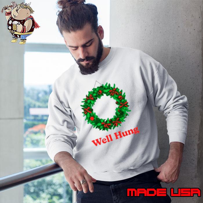Christmas Wreath well hung s Sweatshirt