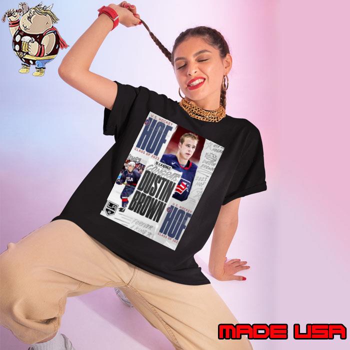 Congrats Dustin Brown Is The US Hockey Hall Of Fame Class Of 2023 Home Decor Poster s Ladies tee