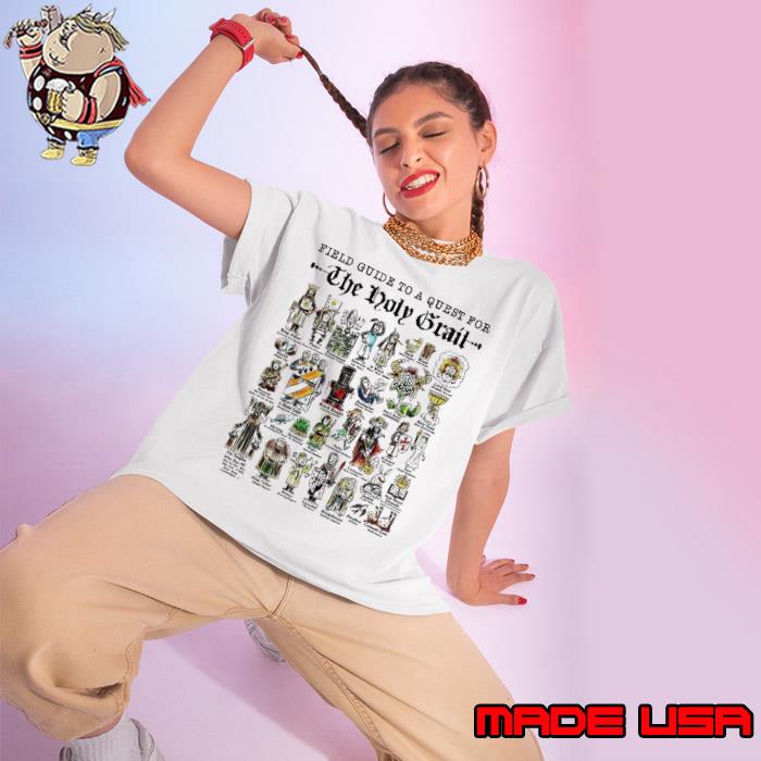 Field guide to a quest for the holy grail s Ladies tee
