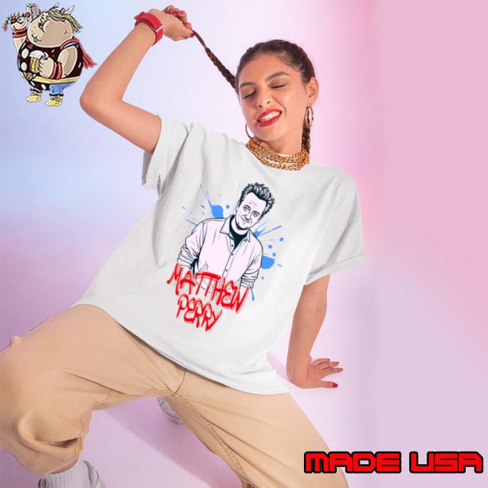 Friends Forever Thanks to Matthew Perry T-Shirt Ladies tee