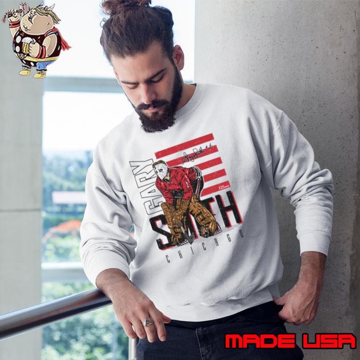 Gary Smith Chicago Homage Signature Ice Hockey T-Shirt