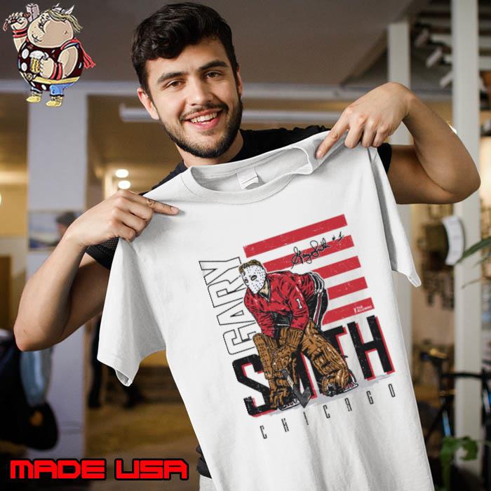 Gary Smith Chicago Homage Signature Ice Hockey T-Shirt Unisex