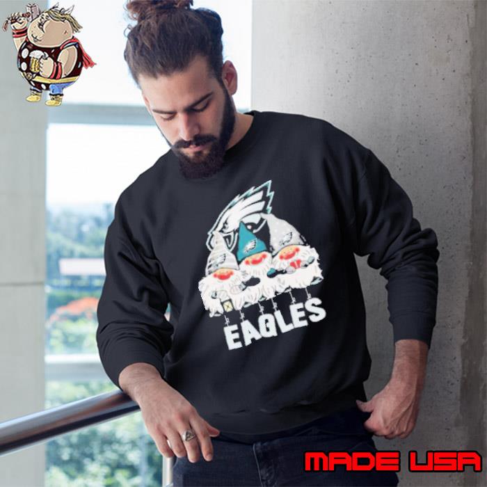 Gnome Philadelphia Eagles Christmas Shirt Sweatshirt