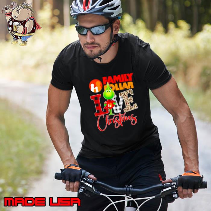 Grinch Love Domino’s Christmas Shirt Unisex