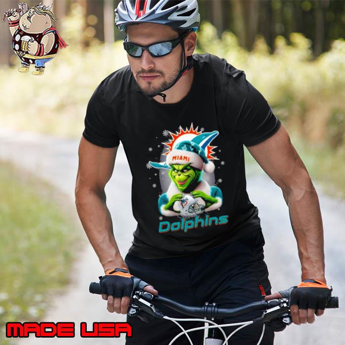 Grinch Perfect Gift For Fans Christmas Miami Dolphins s Unisex