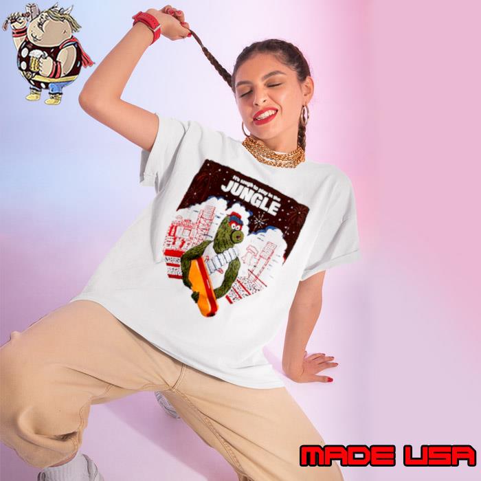It’s tough to play in th jungle shirt