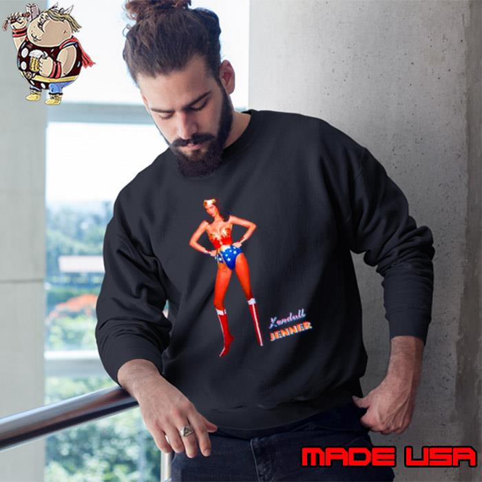 Kendall Jenner Wonder Woman shirt