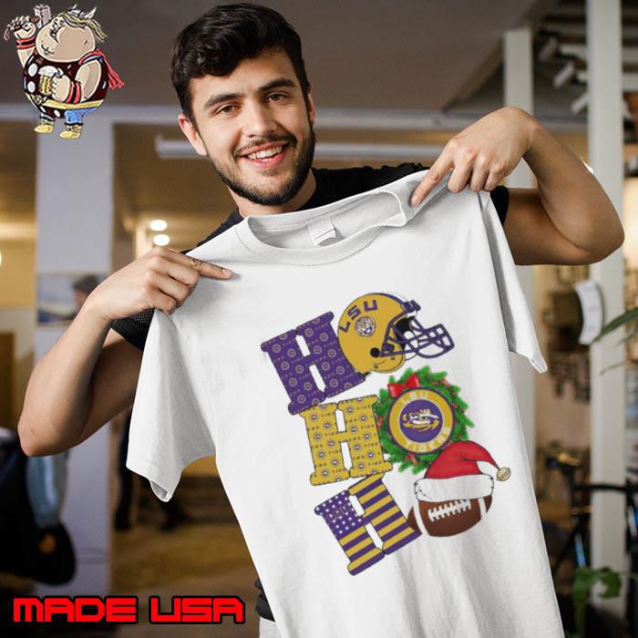 LSU Tigers Ho Ho Ho Christmas s Unisex