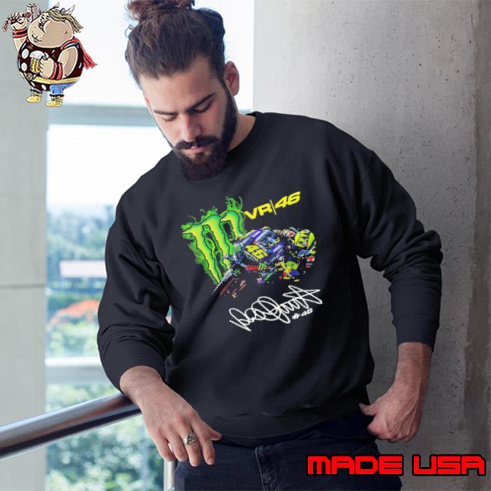 Monster Energy Valentino Rossi VR46 Signature Shirt Sweatshirt