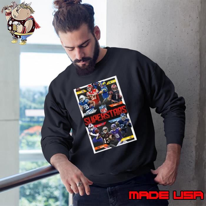 NFL League Superstars 22 Wall Poster Shirt