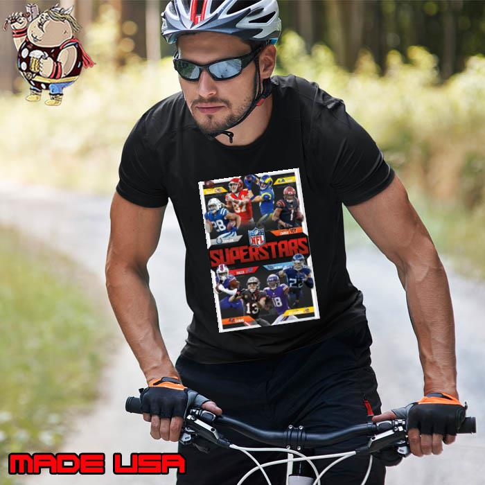 NFL League Superstars 22 Wall Poster Shirt Unisex