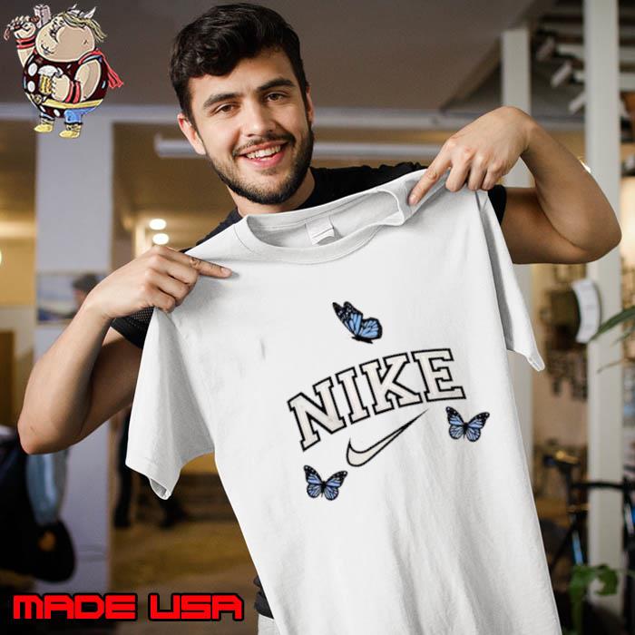 Nike Logo X Blue Butterflies s Unisex