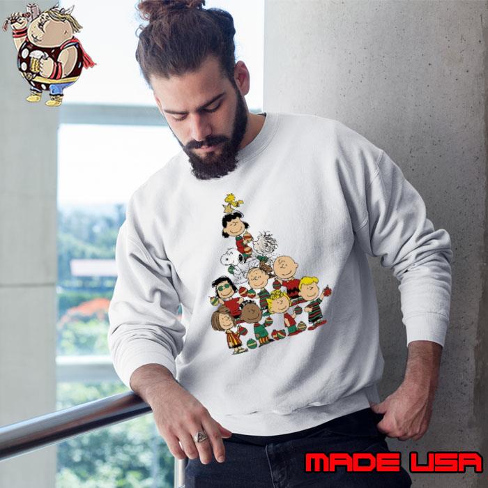 Peanuts Snoopy Charlie Brown Woodstock Merry Christmas s Sweatshirt