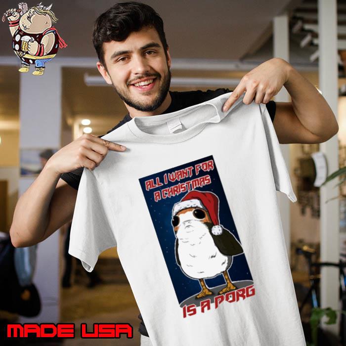 Porg Fan Made Christmas & Prints s Unisex