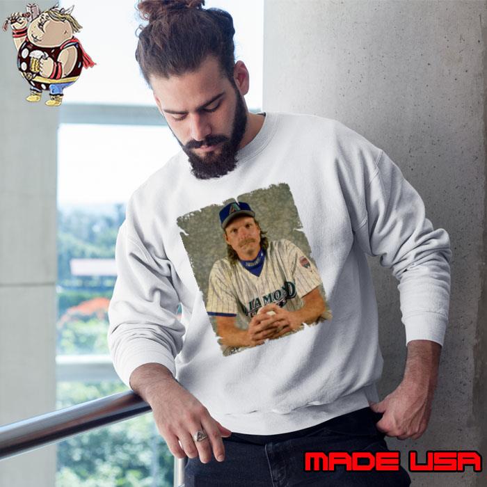 Randy Johnson in Arizona Diamonbacks American former professional baseball pitcher T-Shirt Sweatshirt