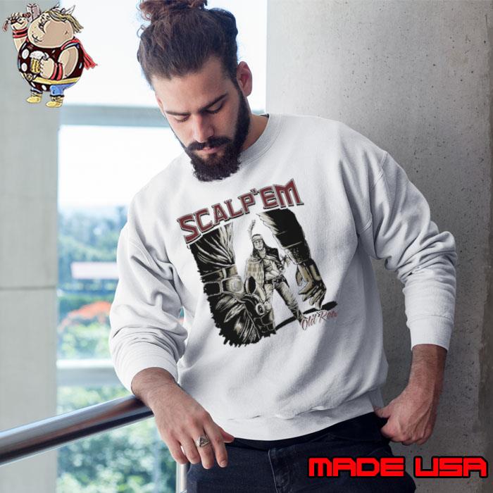 Scalp Em Washington Football cartoon s Sweatshirt