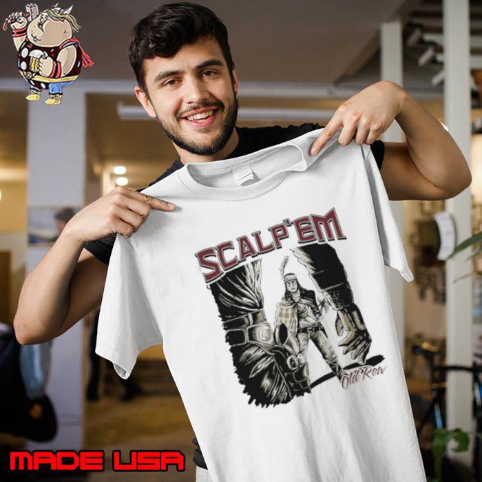 Scalp Em Washington Football cartoon s Unisex