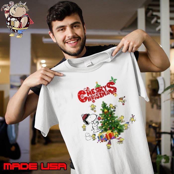 Snoopy Woodstocks Tree Merry Christmas s Unisex