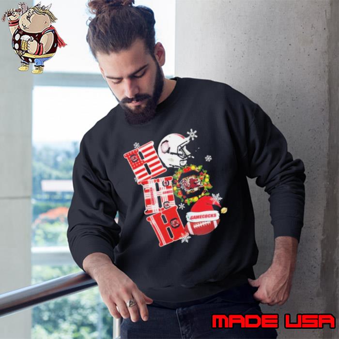 South Carolina Gamecocks Ncaa Ho Ho Ho Christmas Shirt Sweatshirt